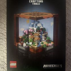 LEGO Minecraft Crafting Table 