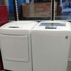 LG Washer And Gas Dryer Ser For $680