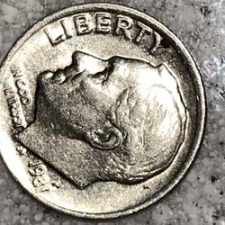 1981p D’d Ddo Dime Rare