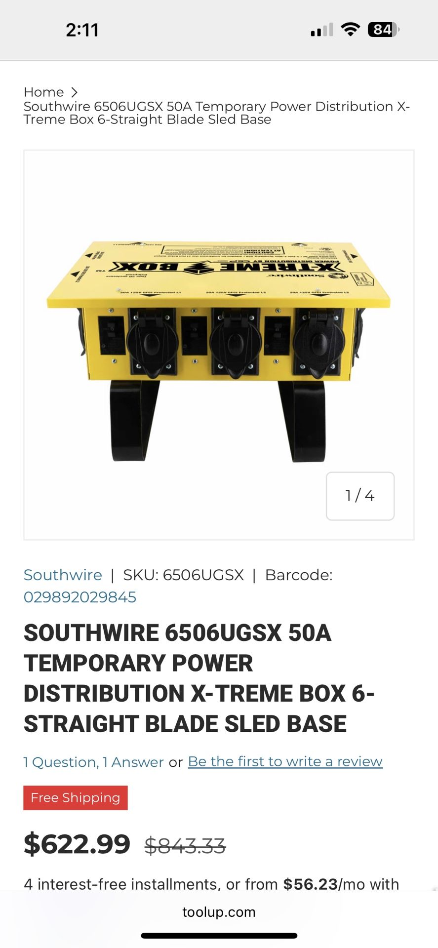 Southwire Xtreme Box