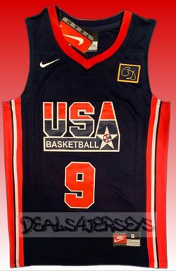 Michael Jordan USA NBA Jerseys 