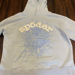 Blue Sp5der Hoodie