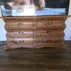 Vintage Solid Pine Dresser