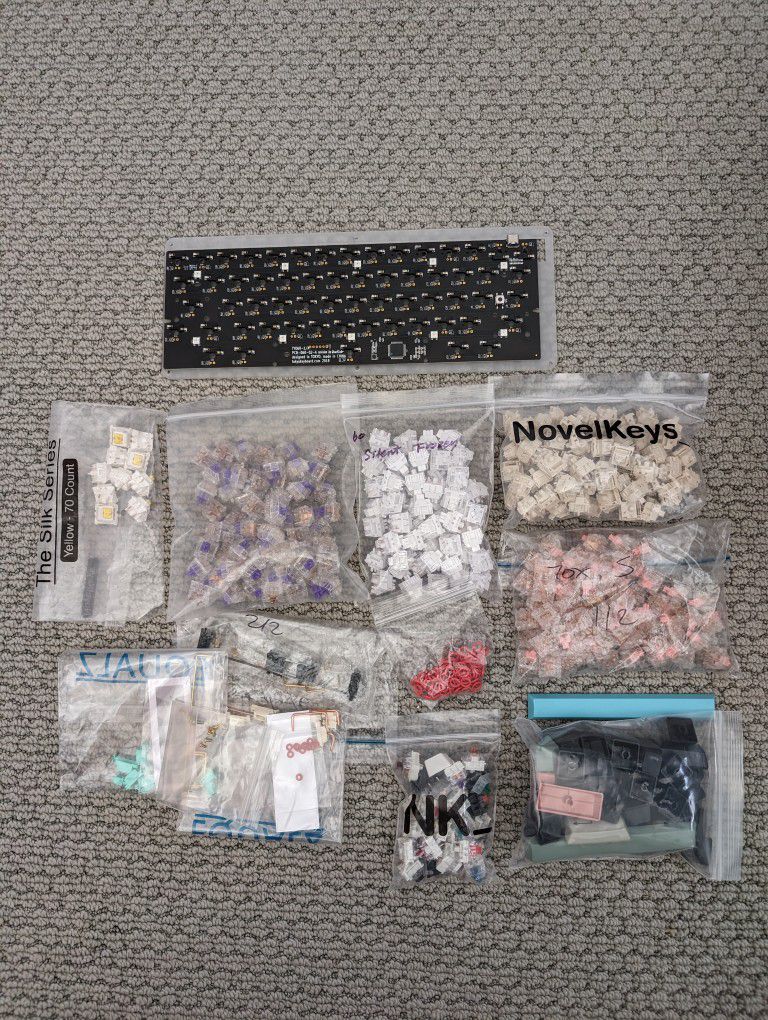 Assorted Mechanical Keyboard Parts