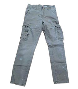 Wrangler Cargo Pants with Paint Splatter 29/30