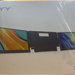 KYY X90A 14” Type-C Triple Laptop Screen Extender Compatible w/ Windows, macOS and Android Sealed