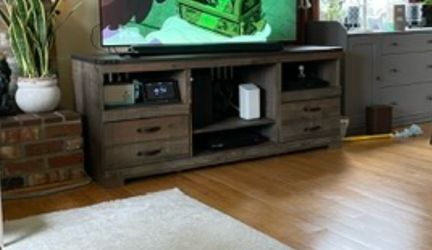 Ashley furniture 63” tv stand.