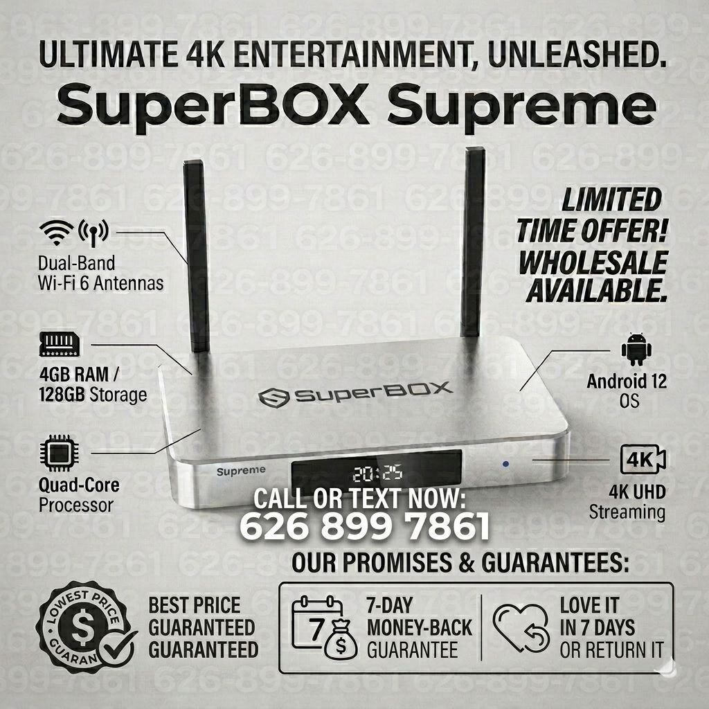 SUPERBOX Superbox SUPERBOX Superbox S6 Pro Max Ultra SUPERBOX Superbox S7 Pro Max Ultra Vseebox Vsee Vsee Box V6 Max V6 Plus 💥 Brand New