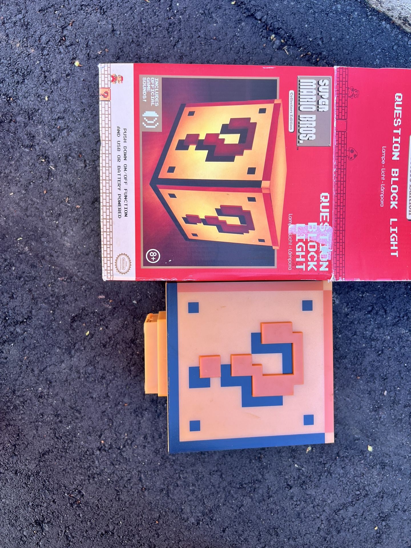 Super Mario Question Block Light