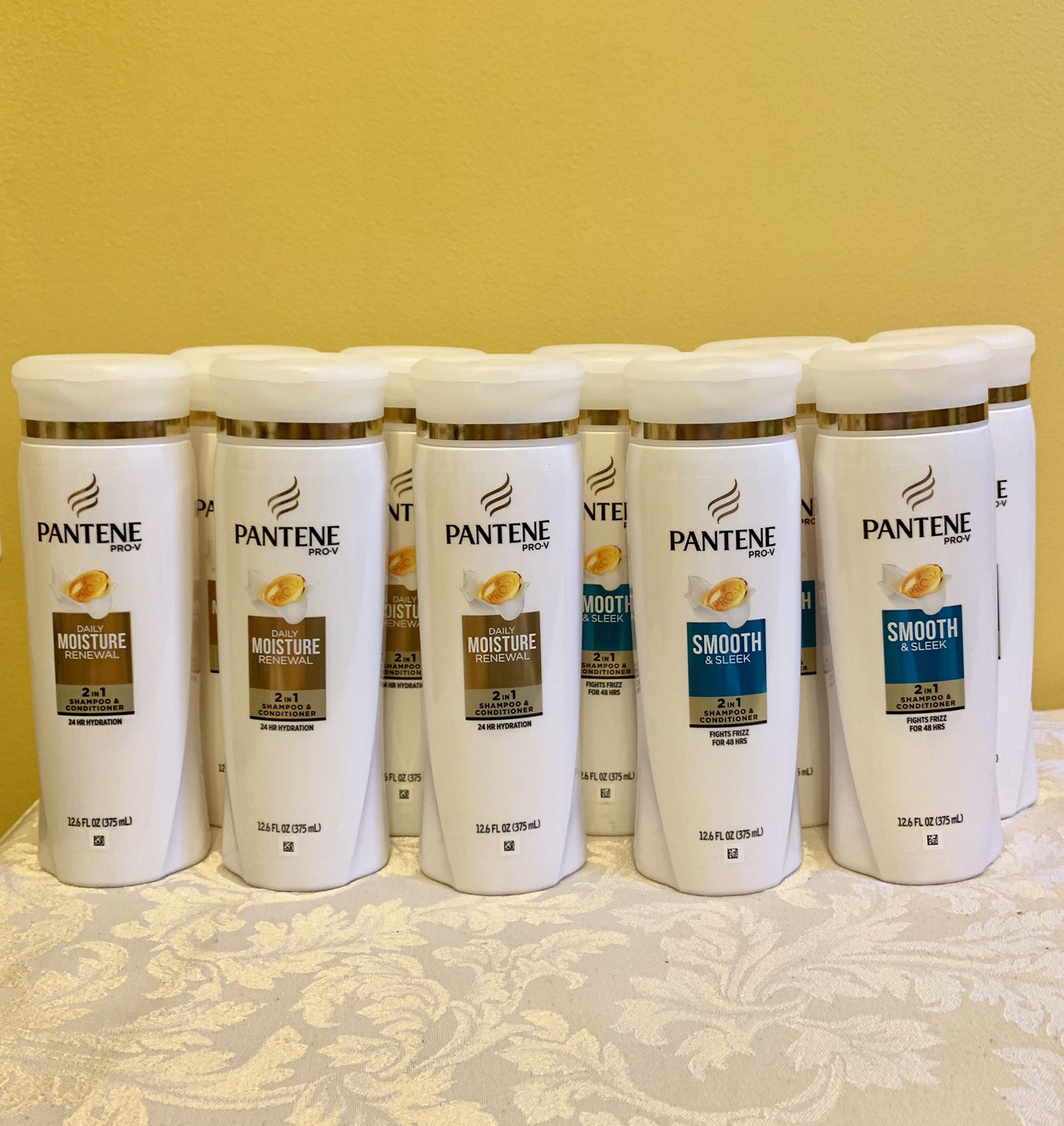 10 Pantene 2in1 Shampoo & Conditioner 12.6 fl.oz