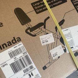 New In Box- Exerpeutic Folding Upright Exercise Bike