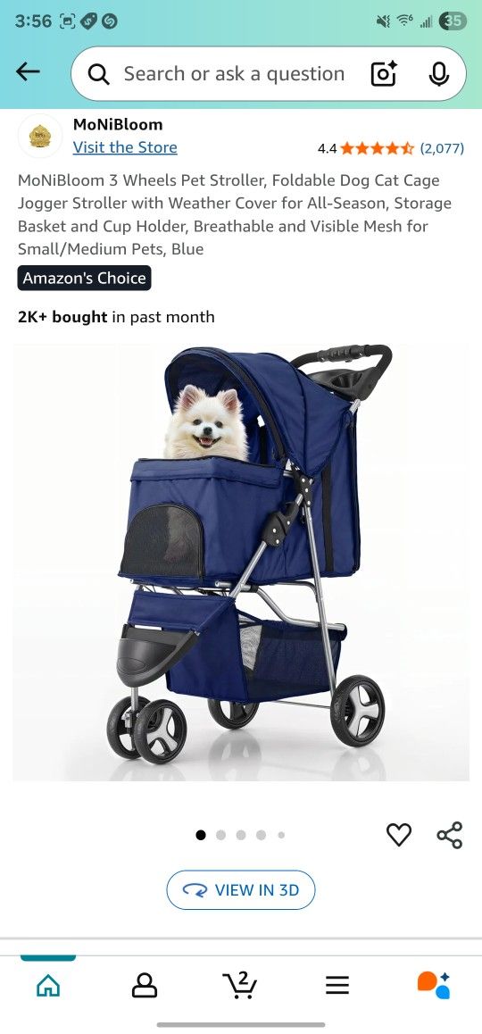Pet Stroller