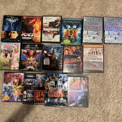 Mixed DVD & VHS Collection – Marvel, Movies & More 🎬