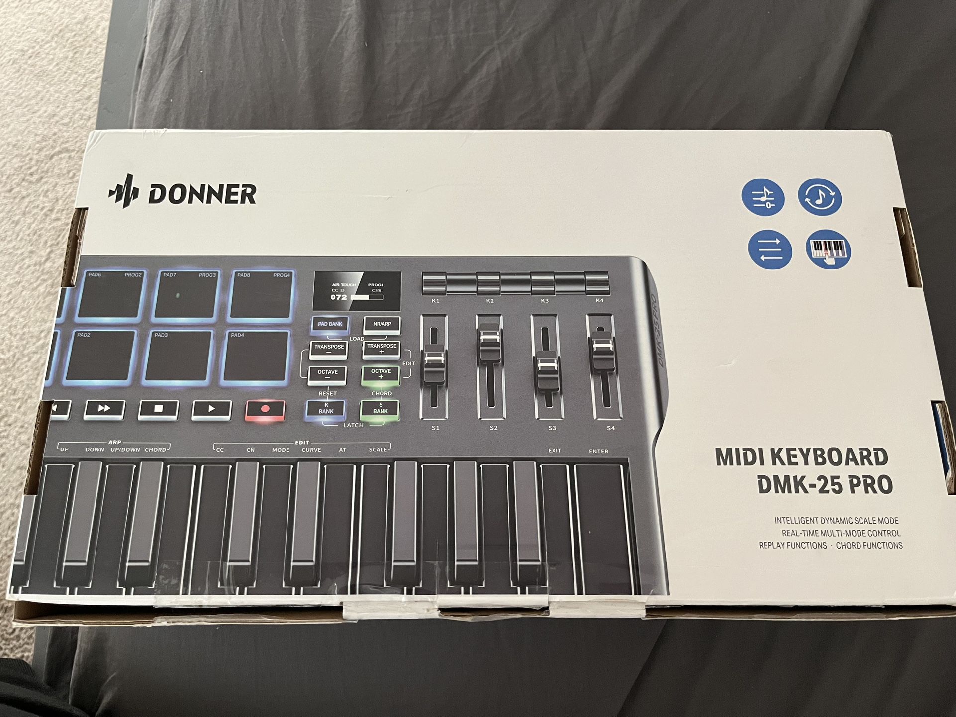donner Midi Keyboard Dmk-25 Pro