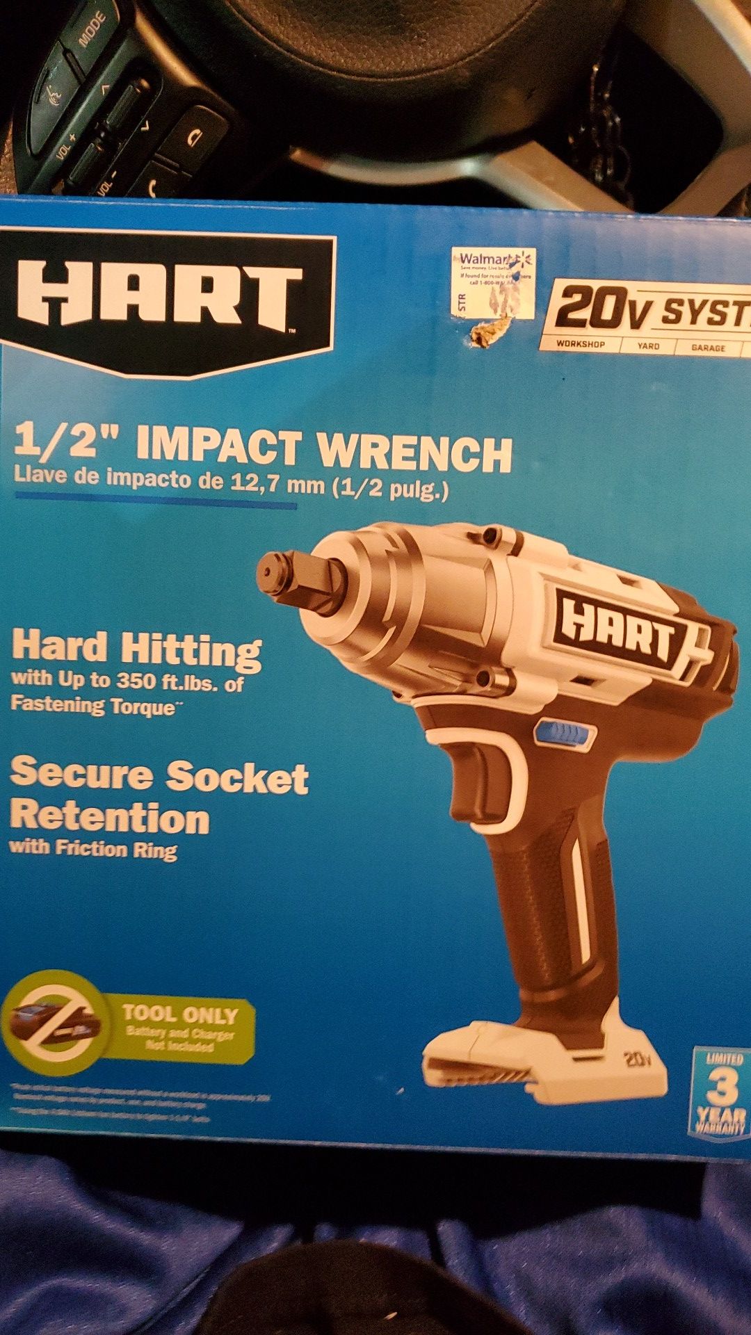 Hart 1/2" impact wrench