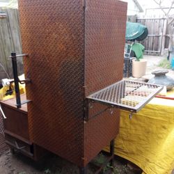 Barbecue smoker  vertical Grill