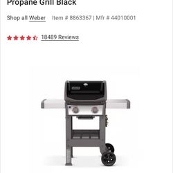 Grill And Mini Fridge 