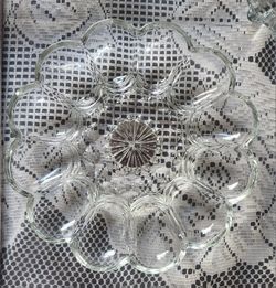 Plato Mediano Para Huevos De Cristal $25
