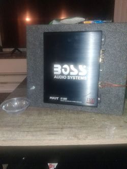 Boss amp  and speaker