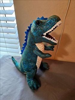 Metallic Glitter T-Rex Dinosaur Stuffed Animal