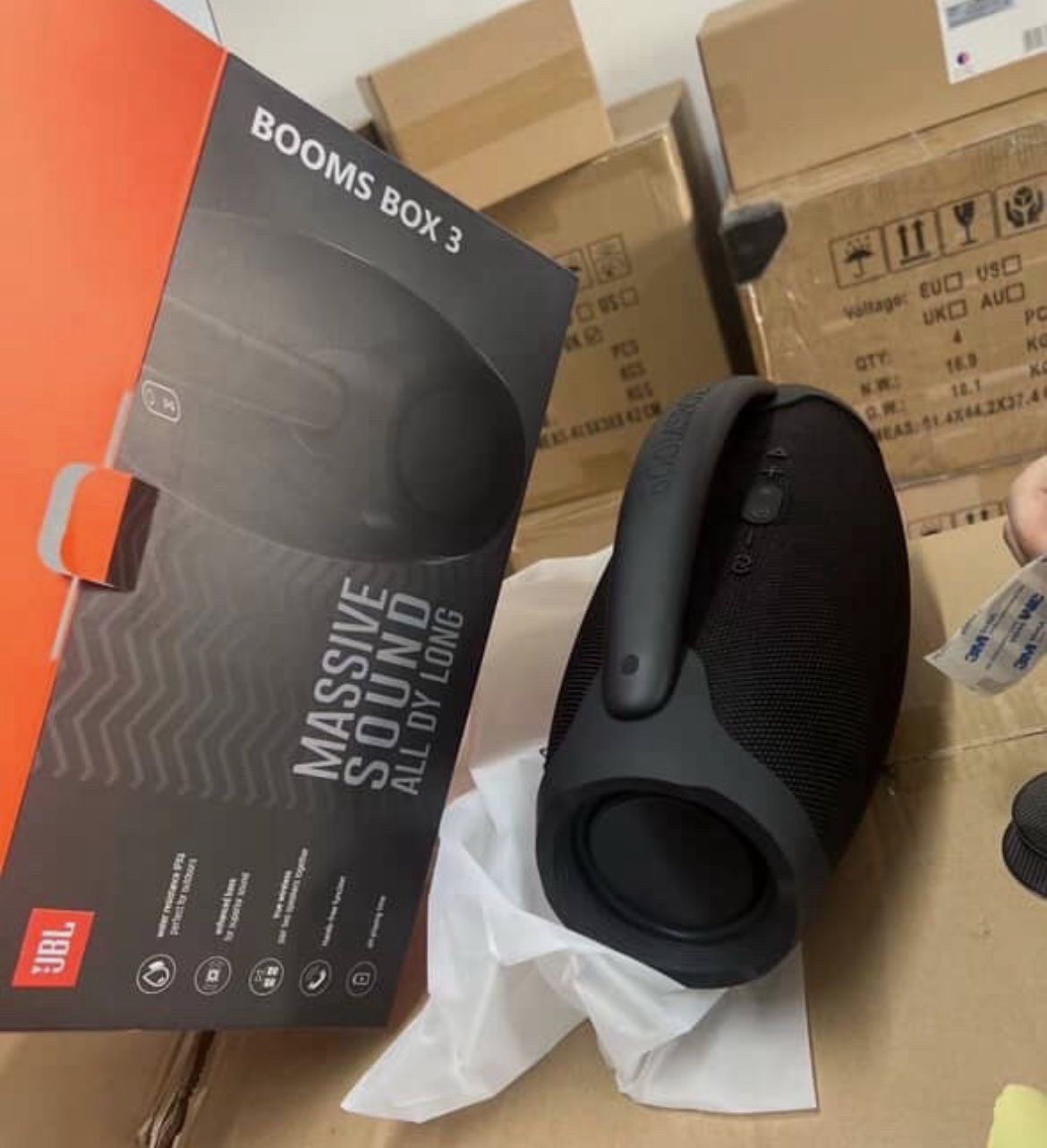 JBL Boombox 3 Portable Bluetooth Speaker