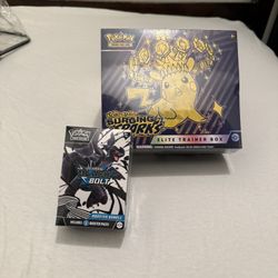 Pokemon Cards Black Bolt And Surging Sparks 