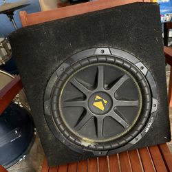 Kicker Sub In Enclosure