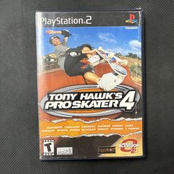 Tony Hawk's Pro Skater 4 (Sony PlayStation 2, PS2, 2002) Complete CIB Tested