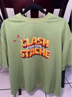 RARE Clash of Clans Clash for the Stache 2026 Staff Exclusive ‘Clash Across Town’ T-Shirt