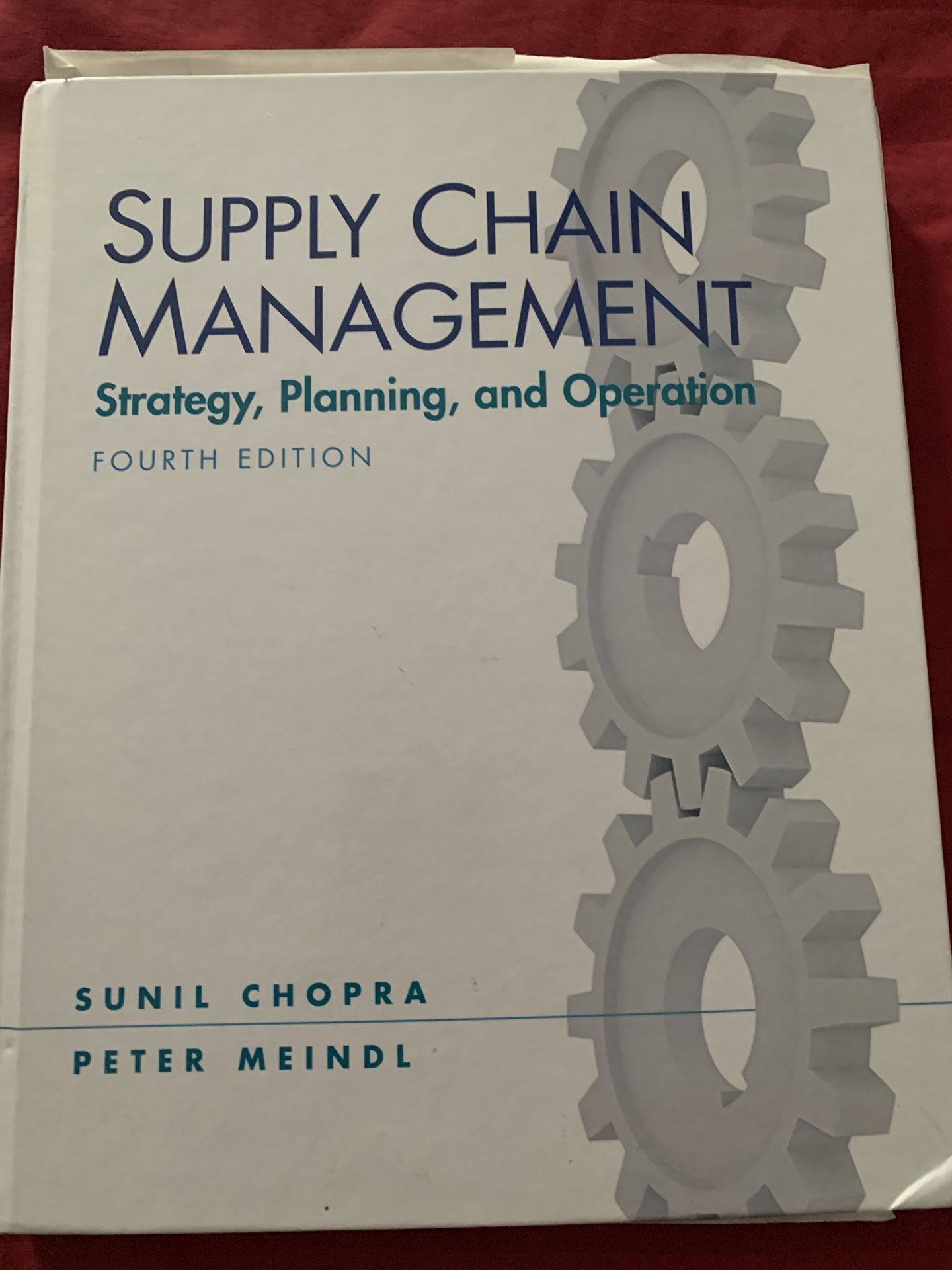 Supply chain Management Fourth Edition Garage Sale June 5-7