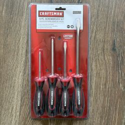 4 Piece Screwdriver Set