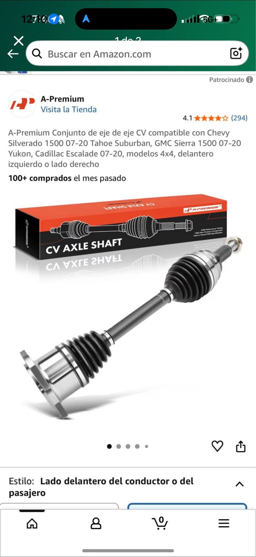 Premium CV Axle Shaft – Front Drive Replacement