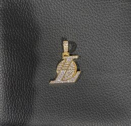 Los Angeles Lakers Official NBA Micro Logo Pendant