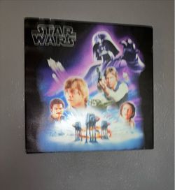 Star Wars Canvas Wall Art Print