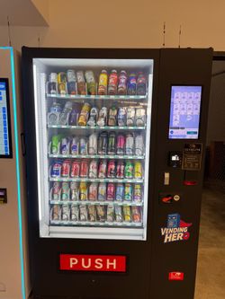 2 Modern Vending Machines for Sale