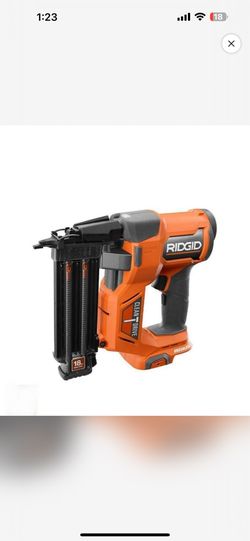 18 V Brushless 2 1/8 Inch Brad Nailer Ridgid