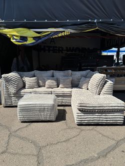 Brand New Granite Color Sectional 