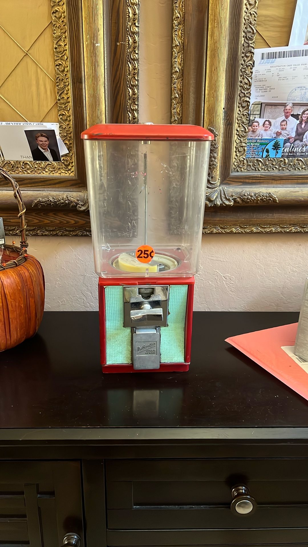 Antique Northwest gumball machine