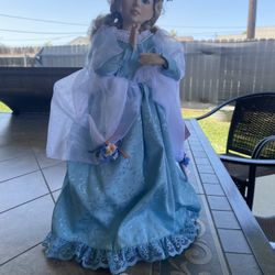 Porcelain Cinderella Doll By Dianna Effner