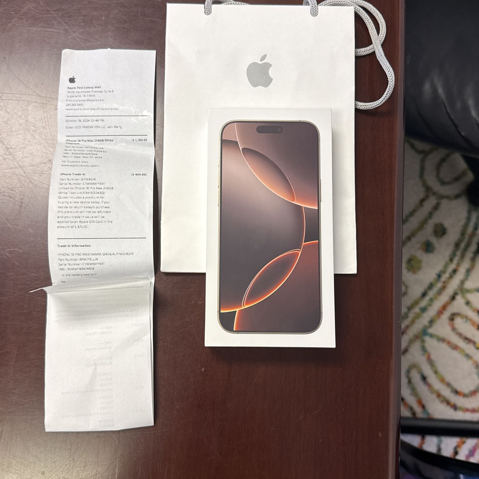 New phone, unopened and unactivated