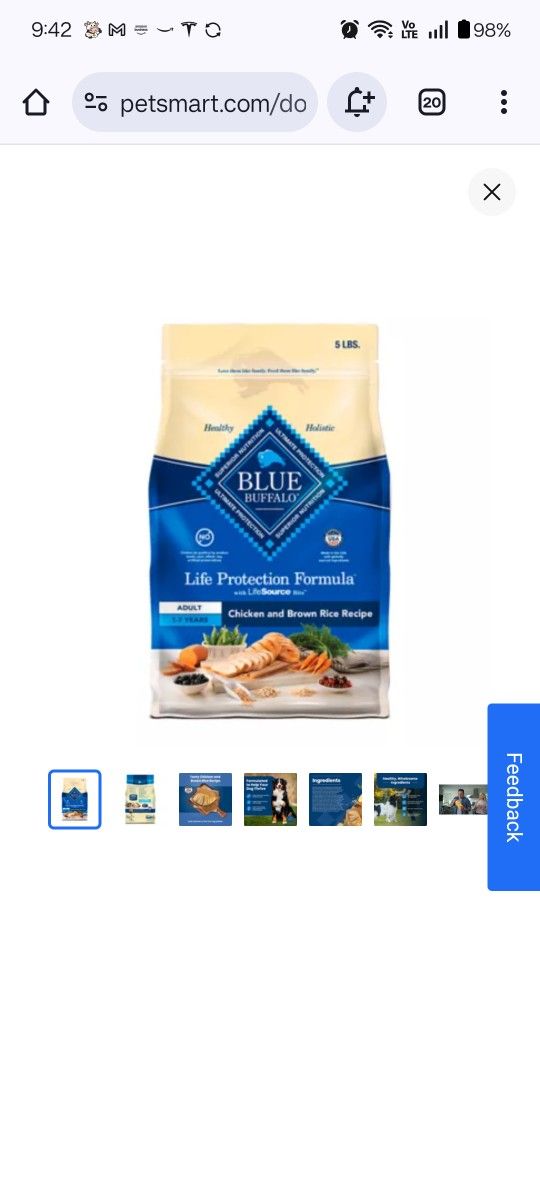 Blue Buffalo 5lb Bags For Dogs