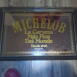 Michelob Beer Mirror