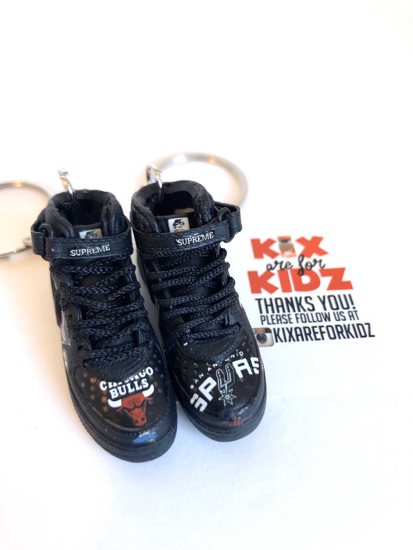 Nike x Supreme Air Force One 3D Sneaker Keychain