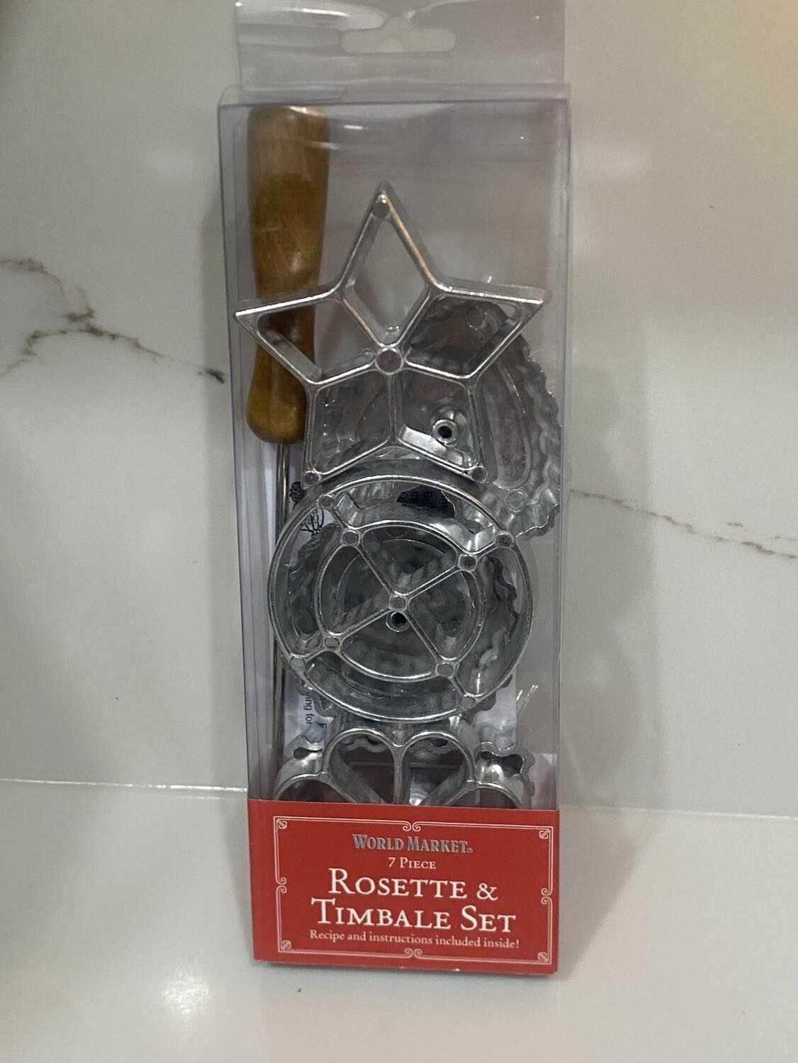 Rosette & Timbale Baking Set