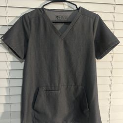 Figs Gray Shirt Size Xs