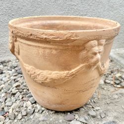 Vintage Bauer Lion Head Planter Pot