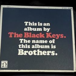 The Black Keys – Brothers CD (2010 Nonesuch) Digipak Album 