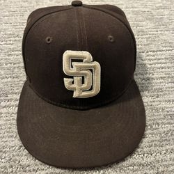 San Diego Padres Baseball Hat 7 1/8 FITTED