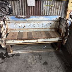 1960 C10 Art Patina Bench 