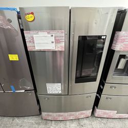SAMSUNG NEW FRENCH DOOR FRIDGE WITH SMART TOUCH SCREEN